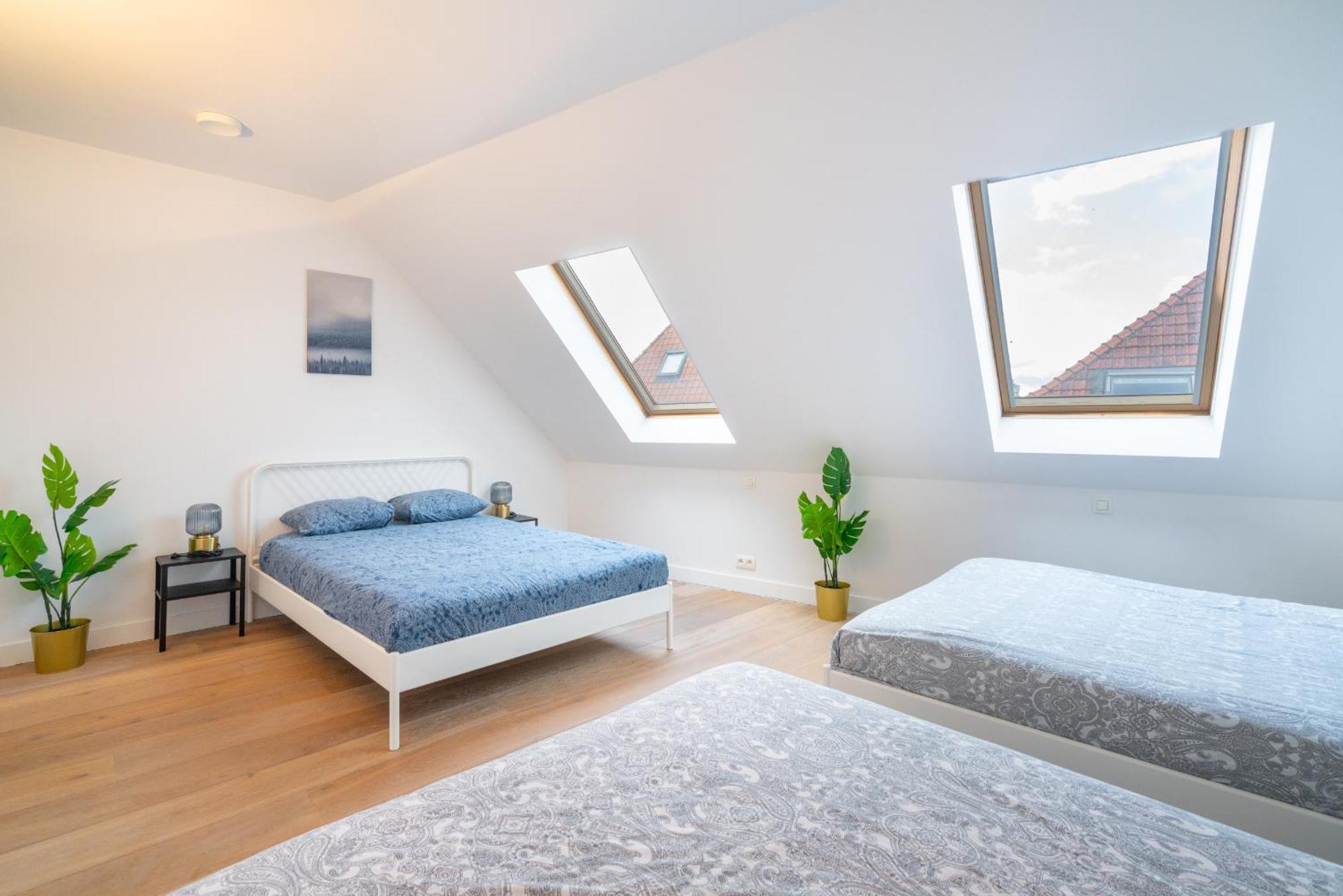 Light House Lodge. Apartment In Center Of אנטוורפן מראה חיצוני תמונה